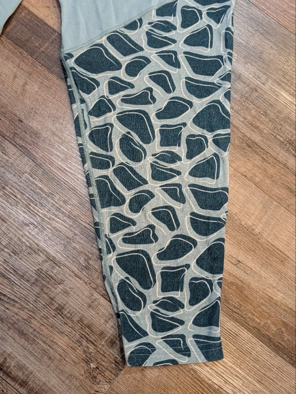 WildRye x SheJumps Jane 7/8 Crop Merino Wool Leggings Base Layer Sz 14